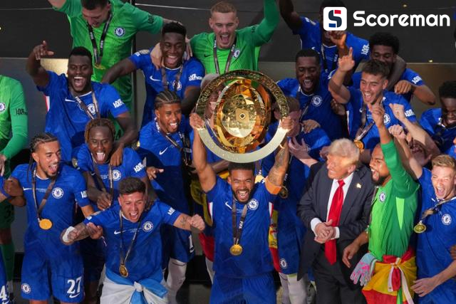 첼시, PSG 3-0 완파하고 초대 FIFA 클럽 월드컵 우승...파머 2골 1도움